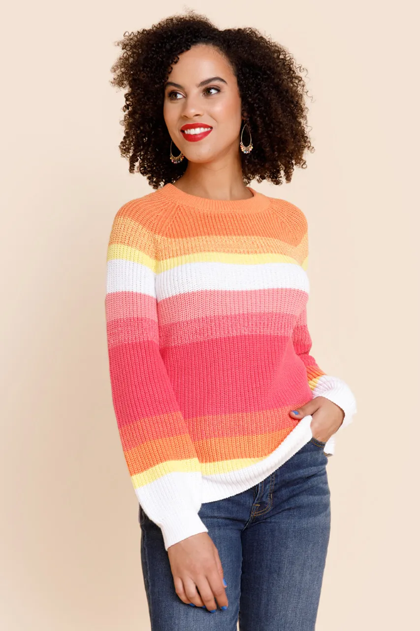 Max Sunrise Colorblock Sweater