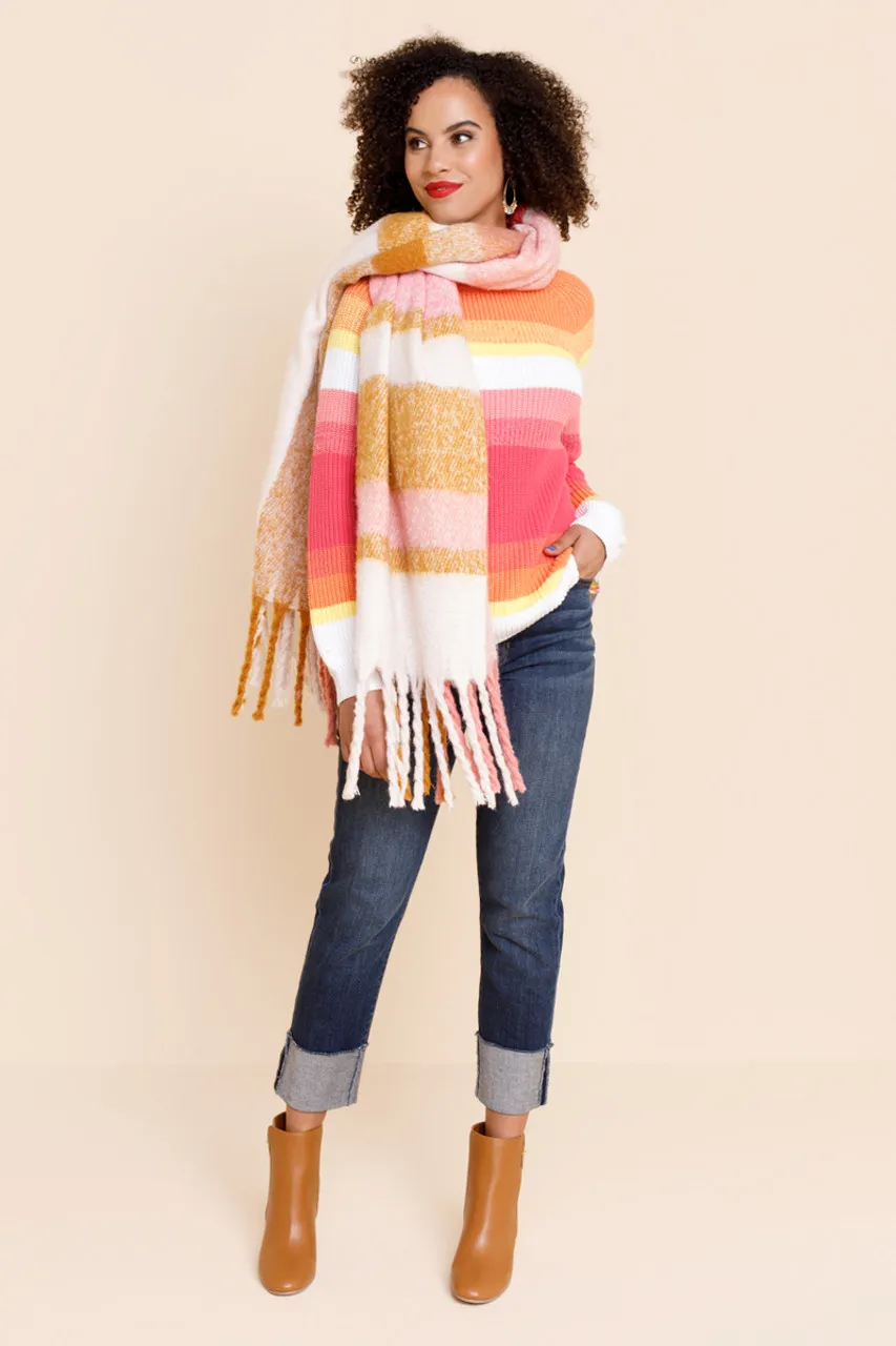 Max Sunrise Colorblock Sweater