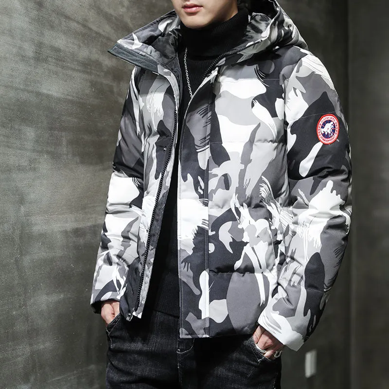 Men's Warm Camouflage Work Jacket