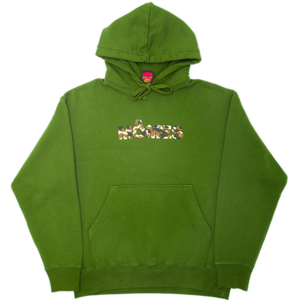 MMES CAMO HOODIE // GREEN