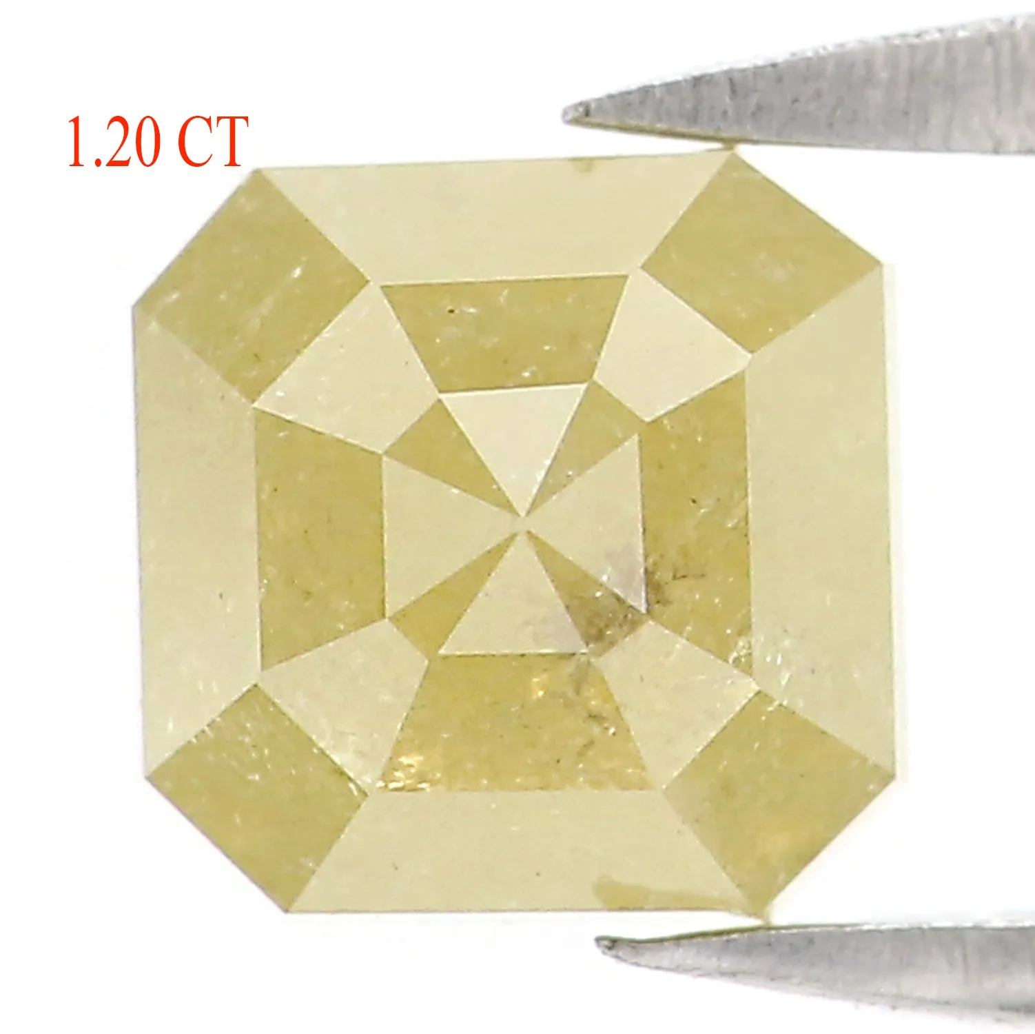 Natural Loose Radiant Diamond, Yellow Color Radiant Diamond, Natural Loose Diamond, Radiant Cut Diamond, 1.20 Radiant Shape Diam