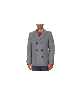 Nautica Mens Military-Inspired Pea Coat