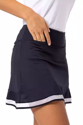 Navy Top Golf Pull-On Skort