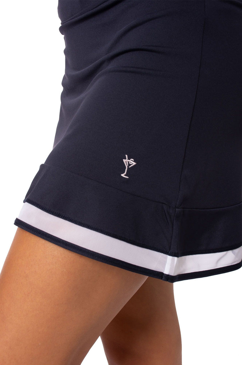 Navy Top Golf Pull-On Skort