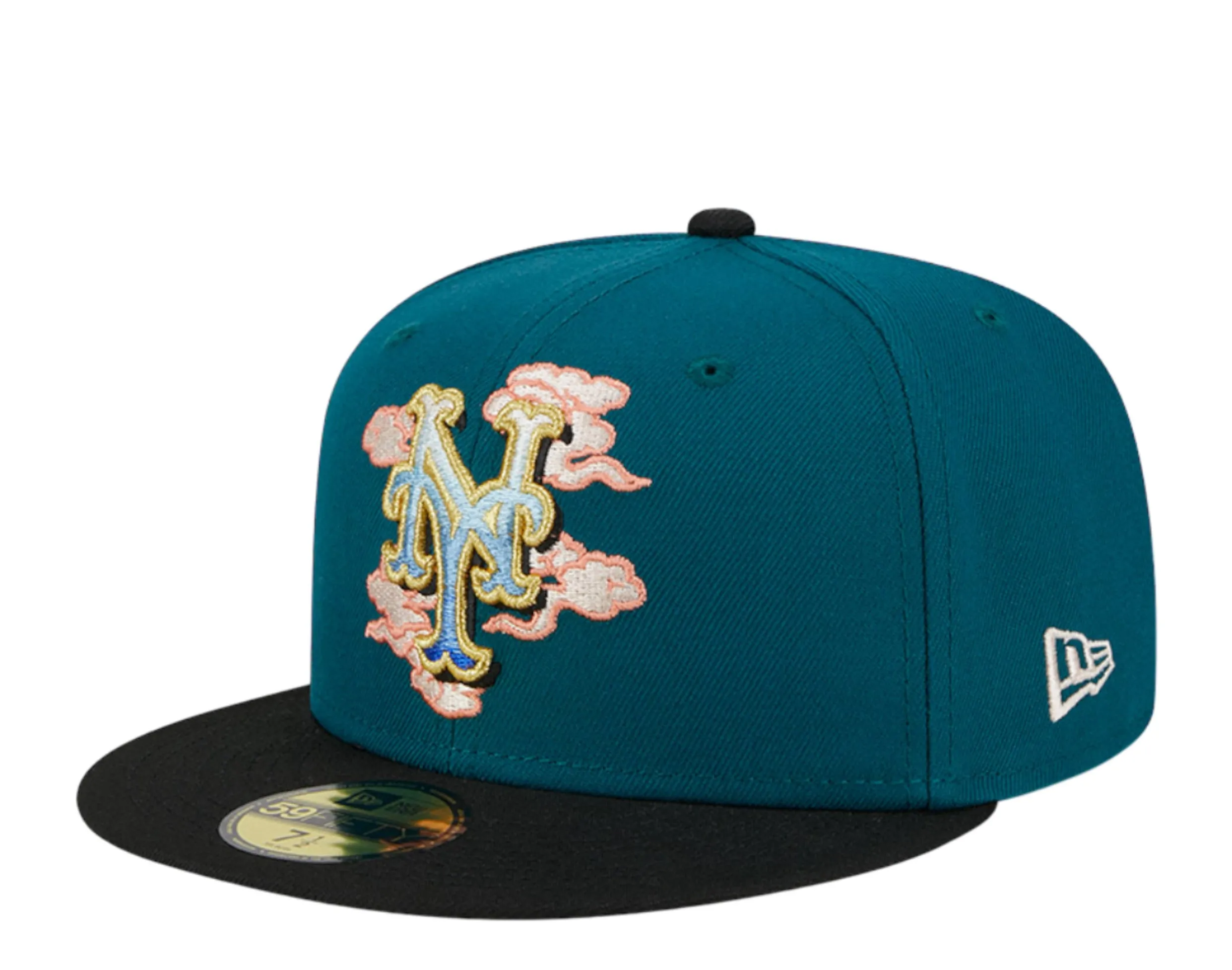 New Era 59Fifty MLB New York Mets Cloud Spiral Fitted Hat