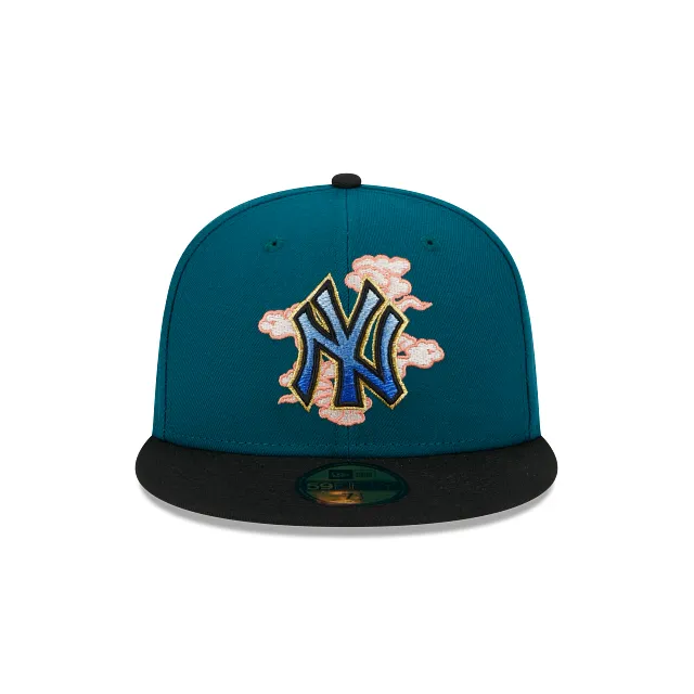 New York Yankees MLB Cloud Spiral 59FIFTY Cerrada