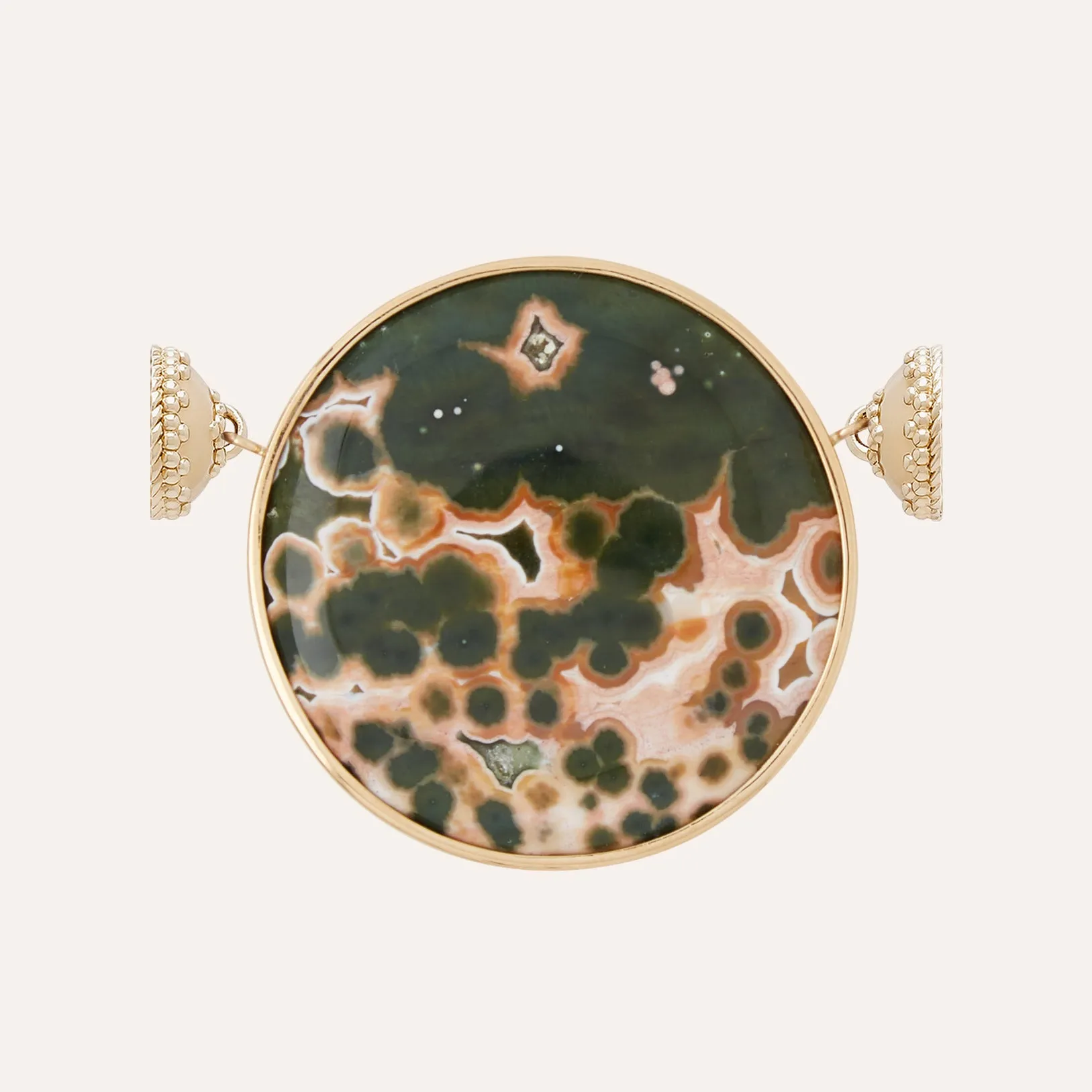 Ocean Jasper 48mm Centerpiece