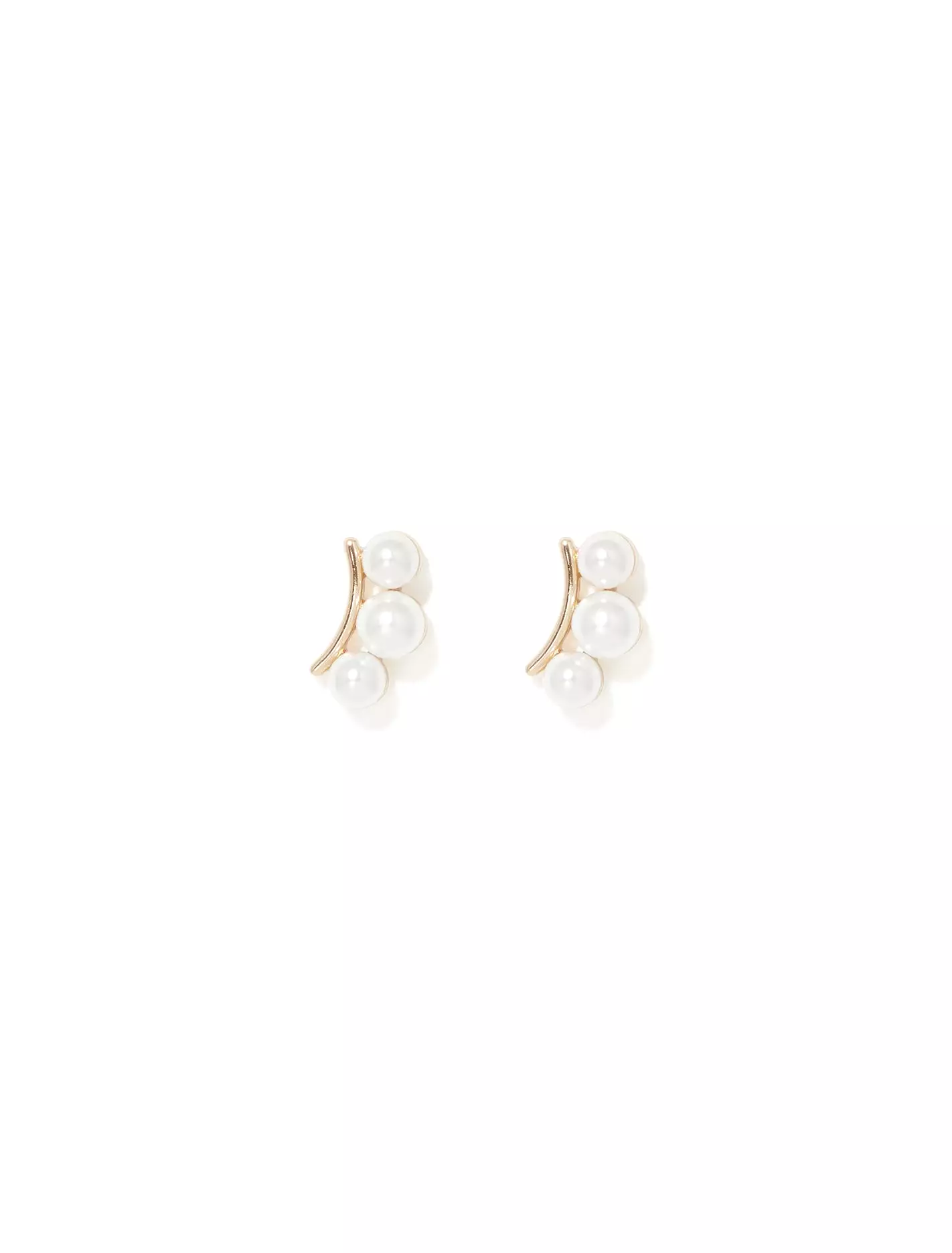 Palmer Pearl Cluster Stud Earrings