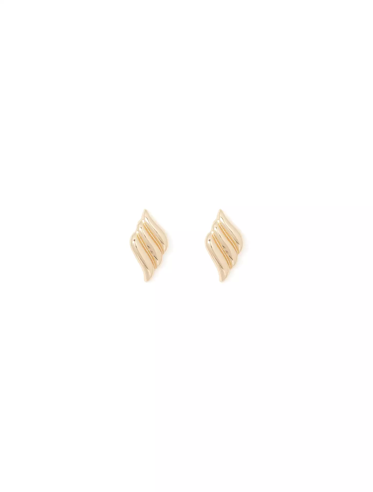 Pam Pretty Panel Stud Earrings