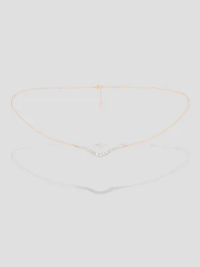 Petite Radiant Chain Necklace