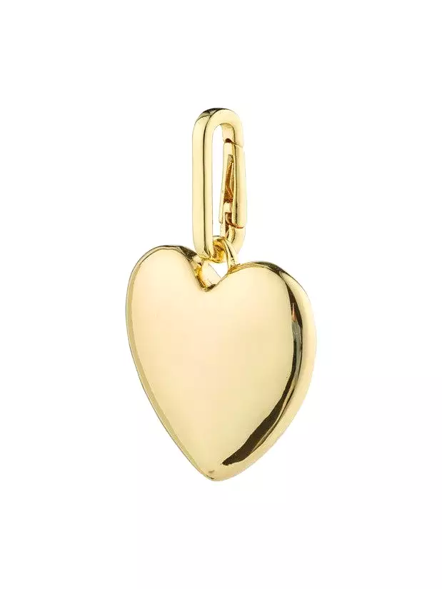 PILGRIM Charm Maxi Heart Pendant