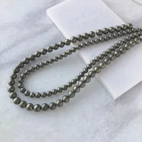 Pyrite Bead Strand