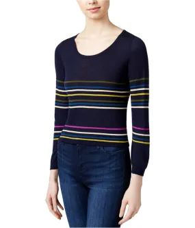 Rachel Roy Womens Striped Knit Sweater