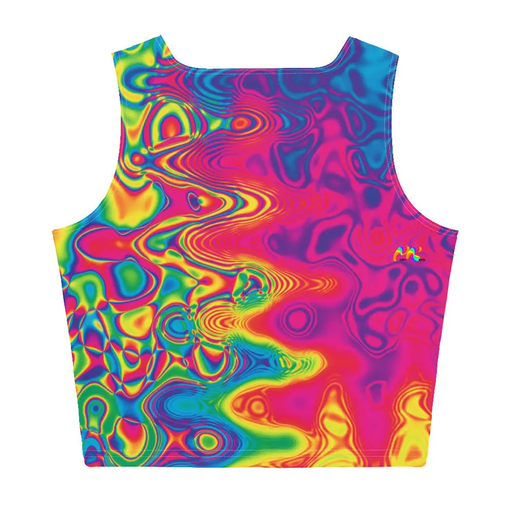 Radiant Hue Rave Crop Top