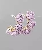 RAFFIA FLORAL HOOPS