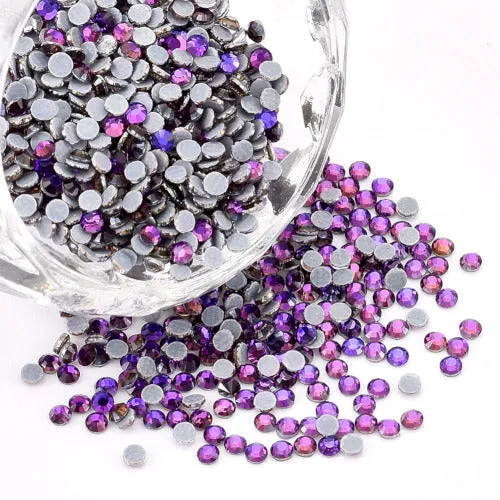 Rhinestones, Hot Fix, Iron On, Amethyst, DMC Rhinestones, SS6