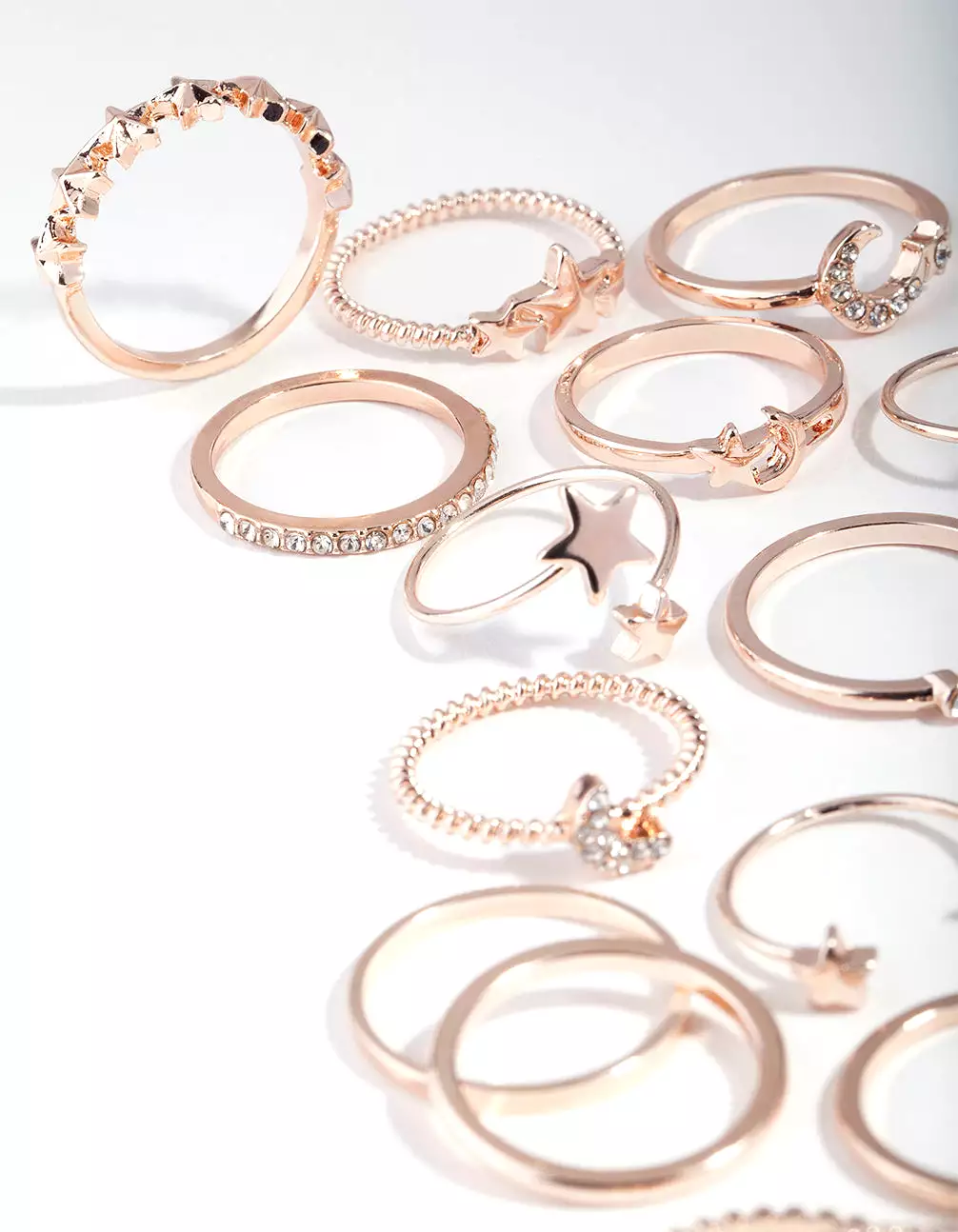 Rose Gold Celestial Ring 24-Pack