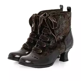 Ruby Shoo Beth Bronze Ankle Boot