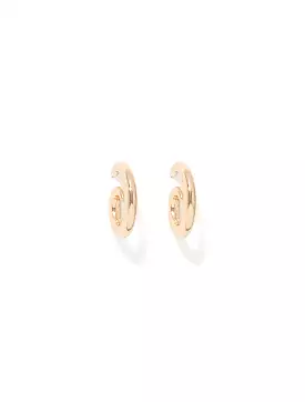 Sandy Swirl Hoop Earrings