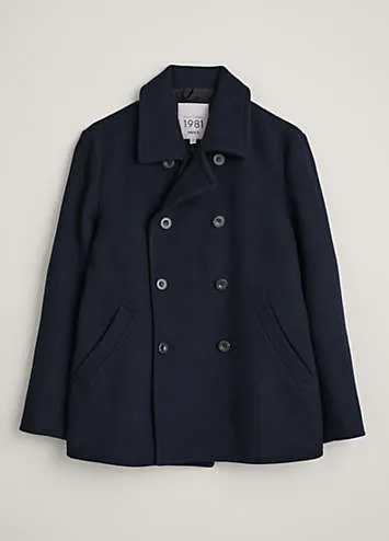 Seasalt Cornwall Channel Wool Blend Coat | Grattan