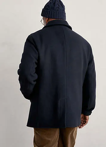 Seasalt Cornwall Channel Wool Blend Coat | Grattan