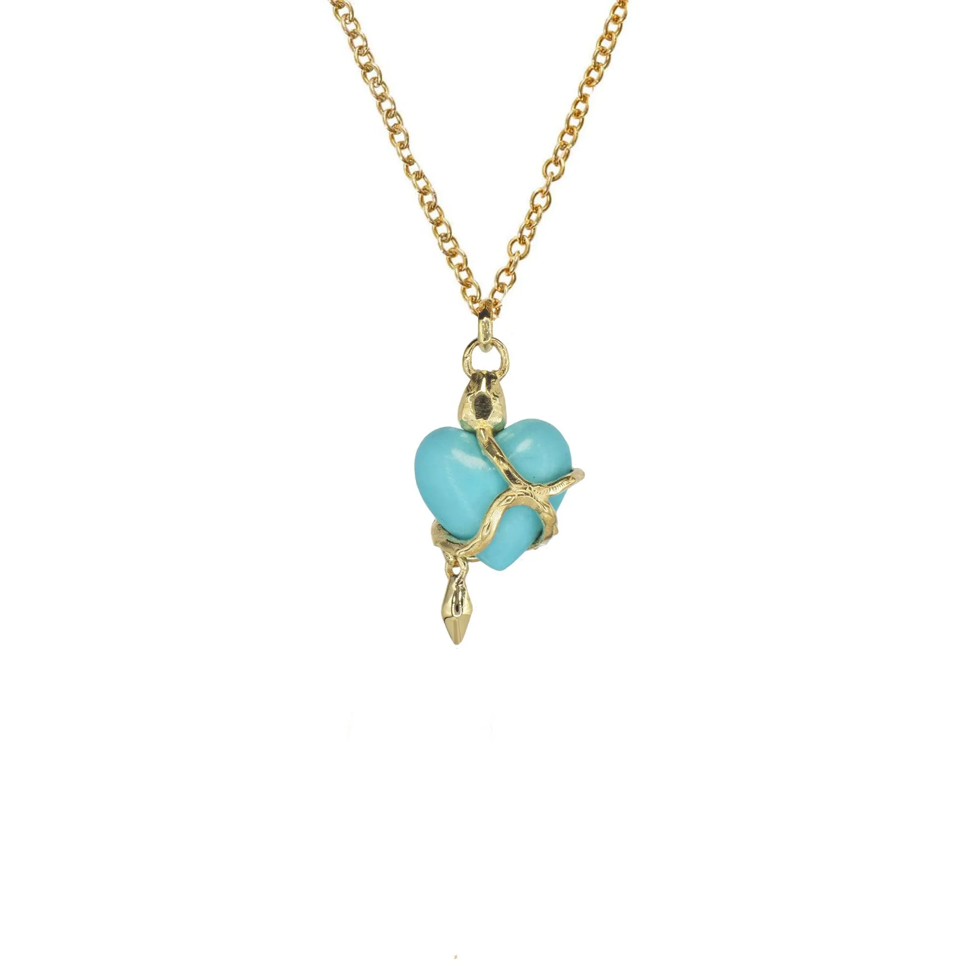 SERPENTINE LOVE, TURQUOISE