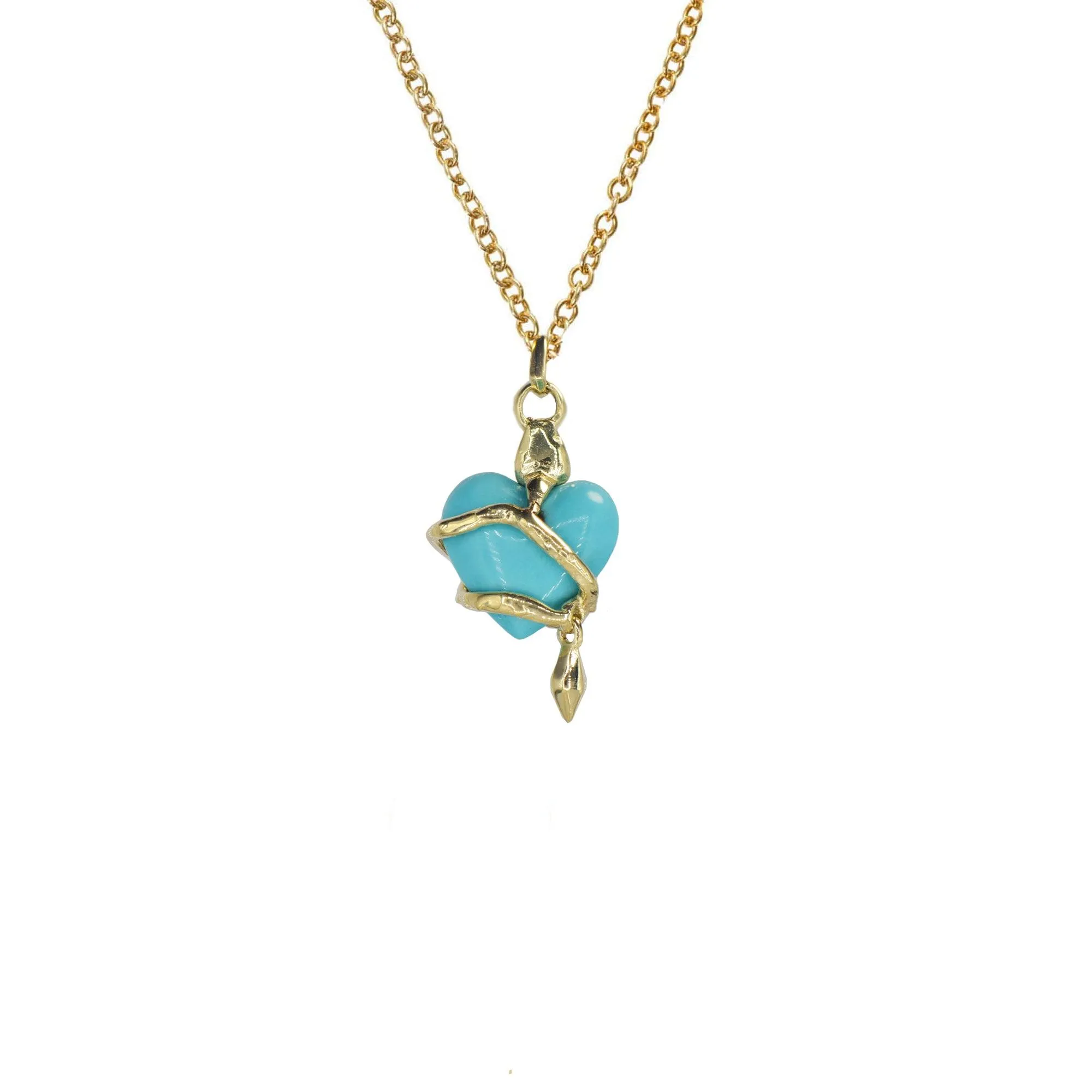 SERPENTINE LOVE, TURQUOISE