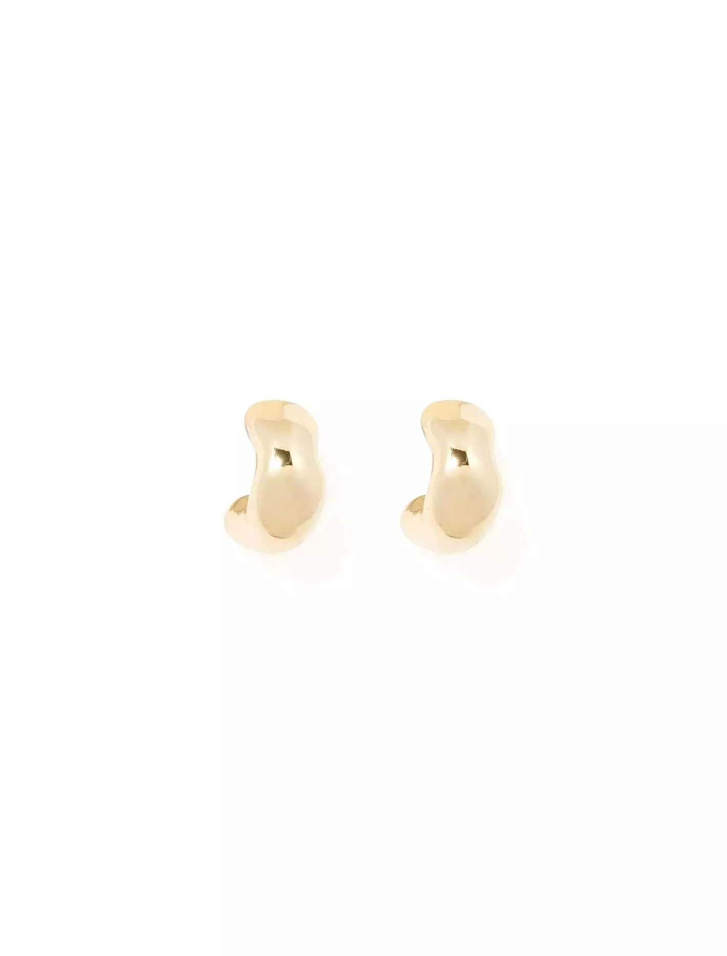 Signature Larisa Thick Mini Hoop Earrings