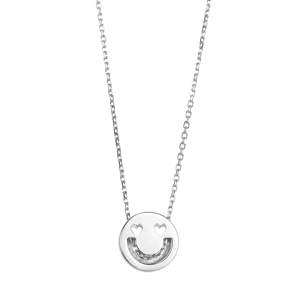 Smitten Silver Pendant