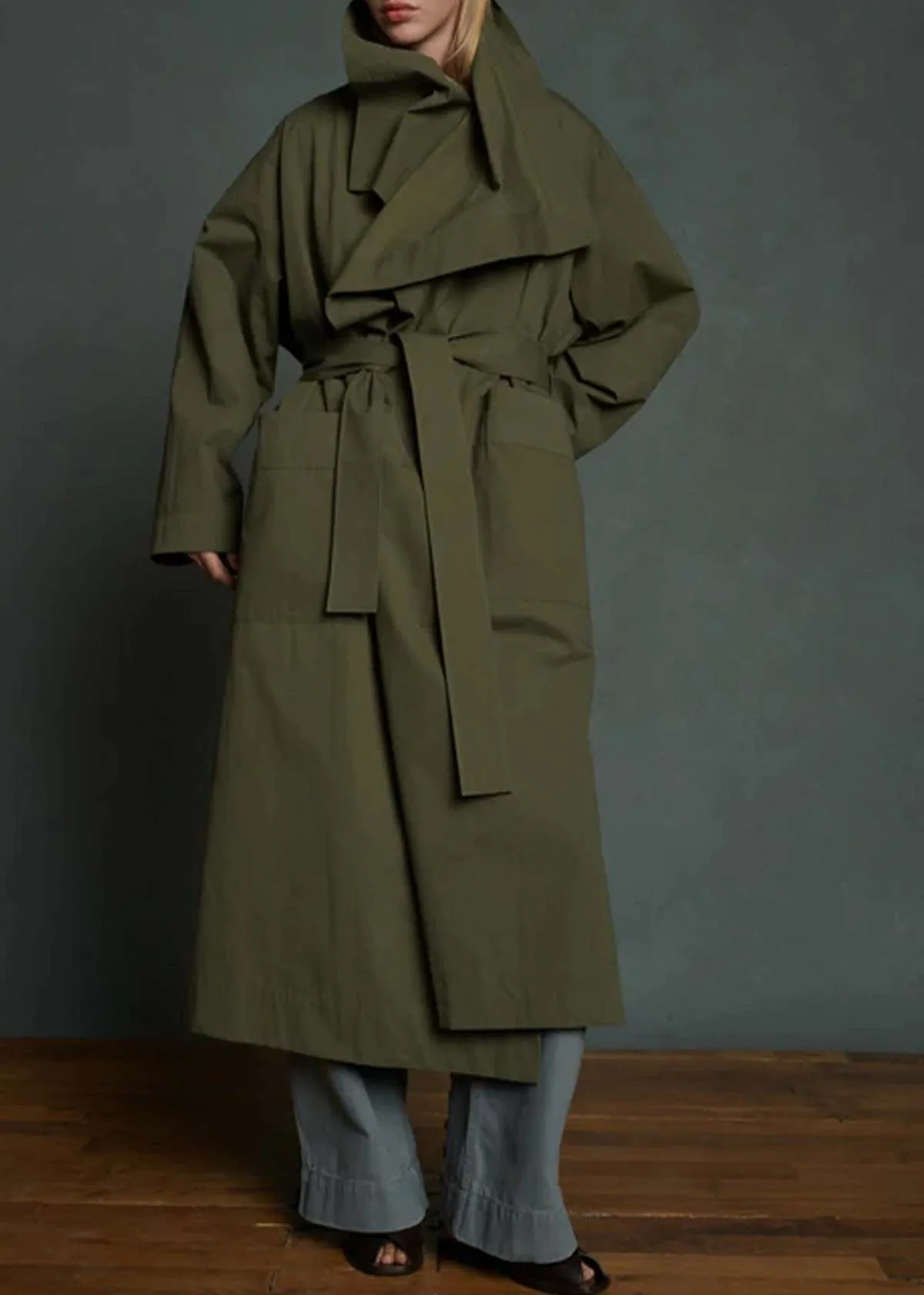 Soeur Albatros Coat - Vert