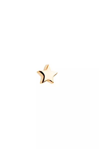 Star Earring, Rose Gold