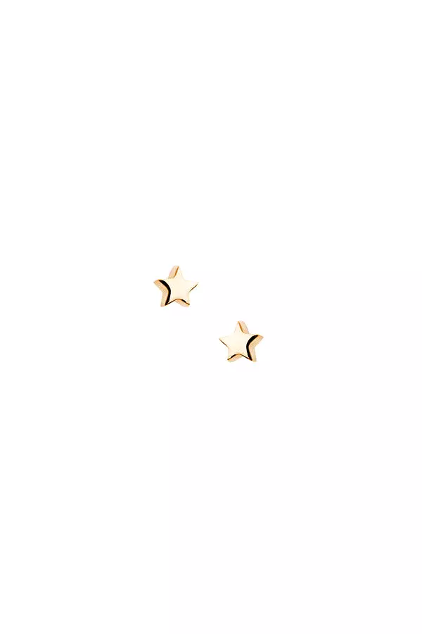 Star Earring, Rose Gold