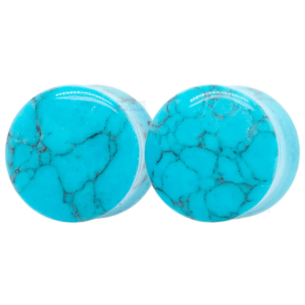 Stone Plugs - Turquoise