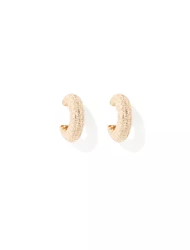 Tanya Texture Hoop Earrings