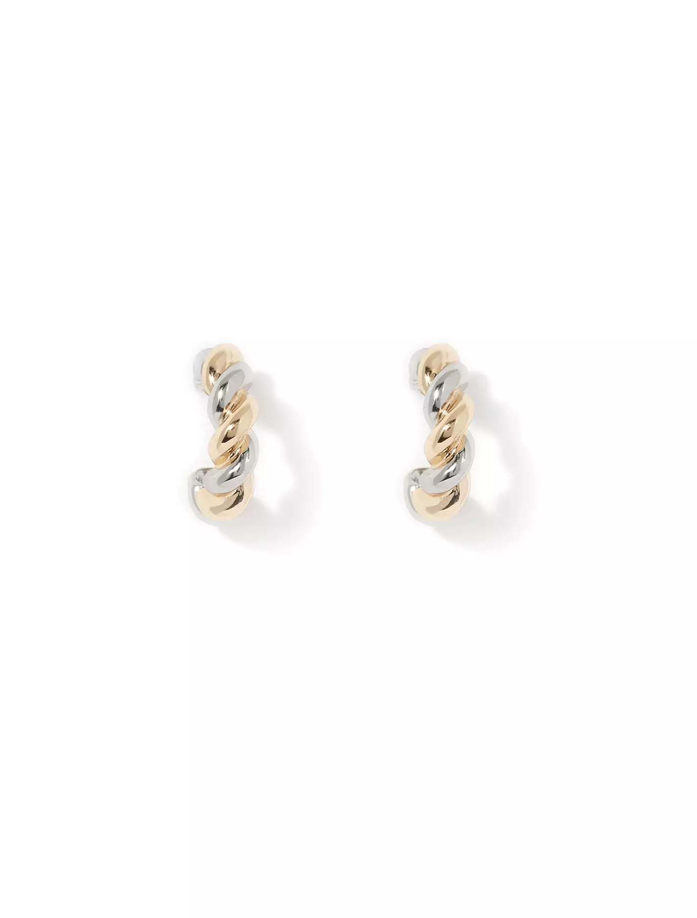 Tanya Twisted Hoop Earrings