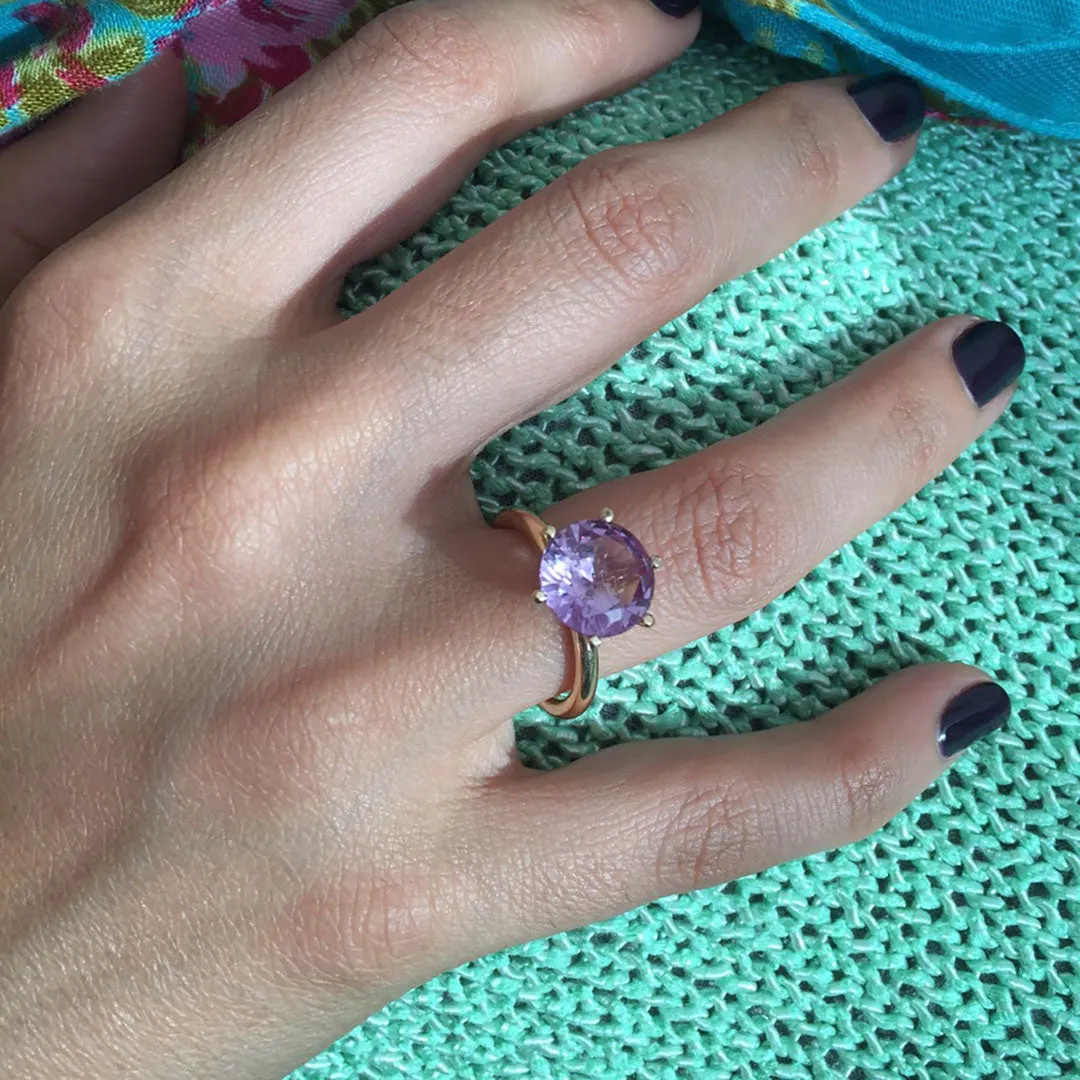 Tarifa Amethyst Ring