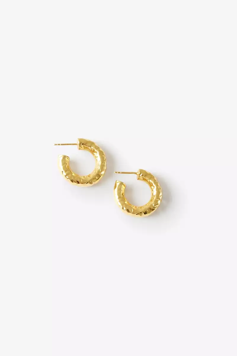 THE CECILIA HOOP EARRINGS - SMALL