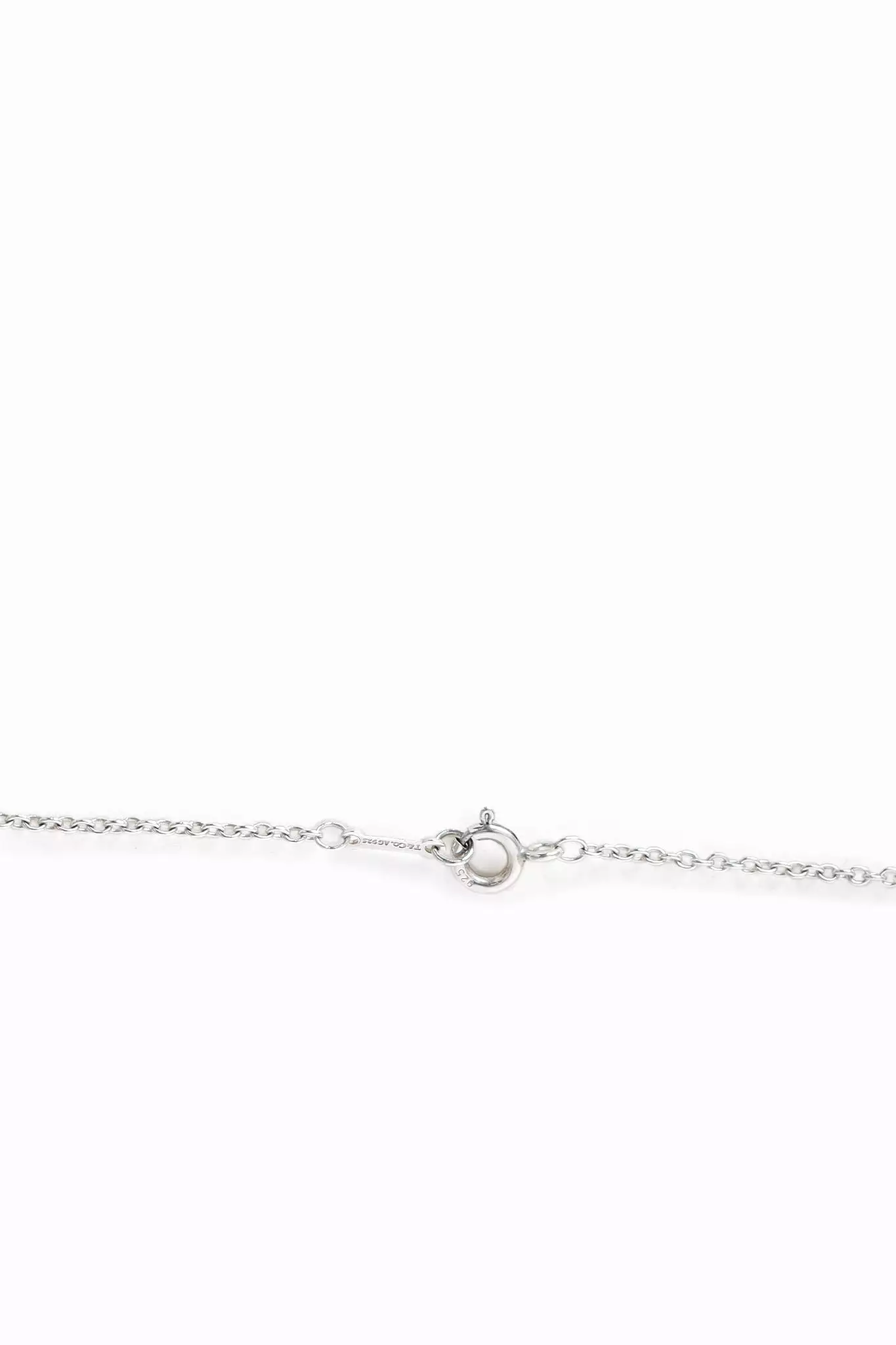 Tiffany & Co. Sterling Silver Paloma Picasso Olive Leaf Pendant Necklace