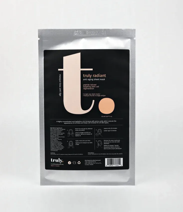 Truly - Radiant Sheet Mask