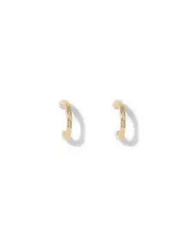 Tully Textured Hoop Earrings