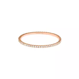 Vanrycke Officiel 18ct Rose Gold and Diamond Ring