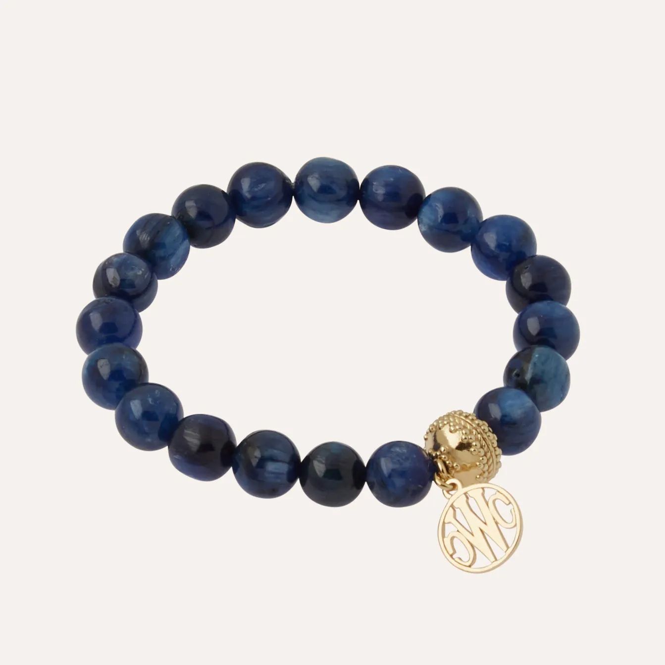 Victoire Kyanite 9mm Stretch Bracelet