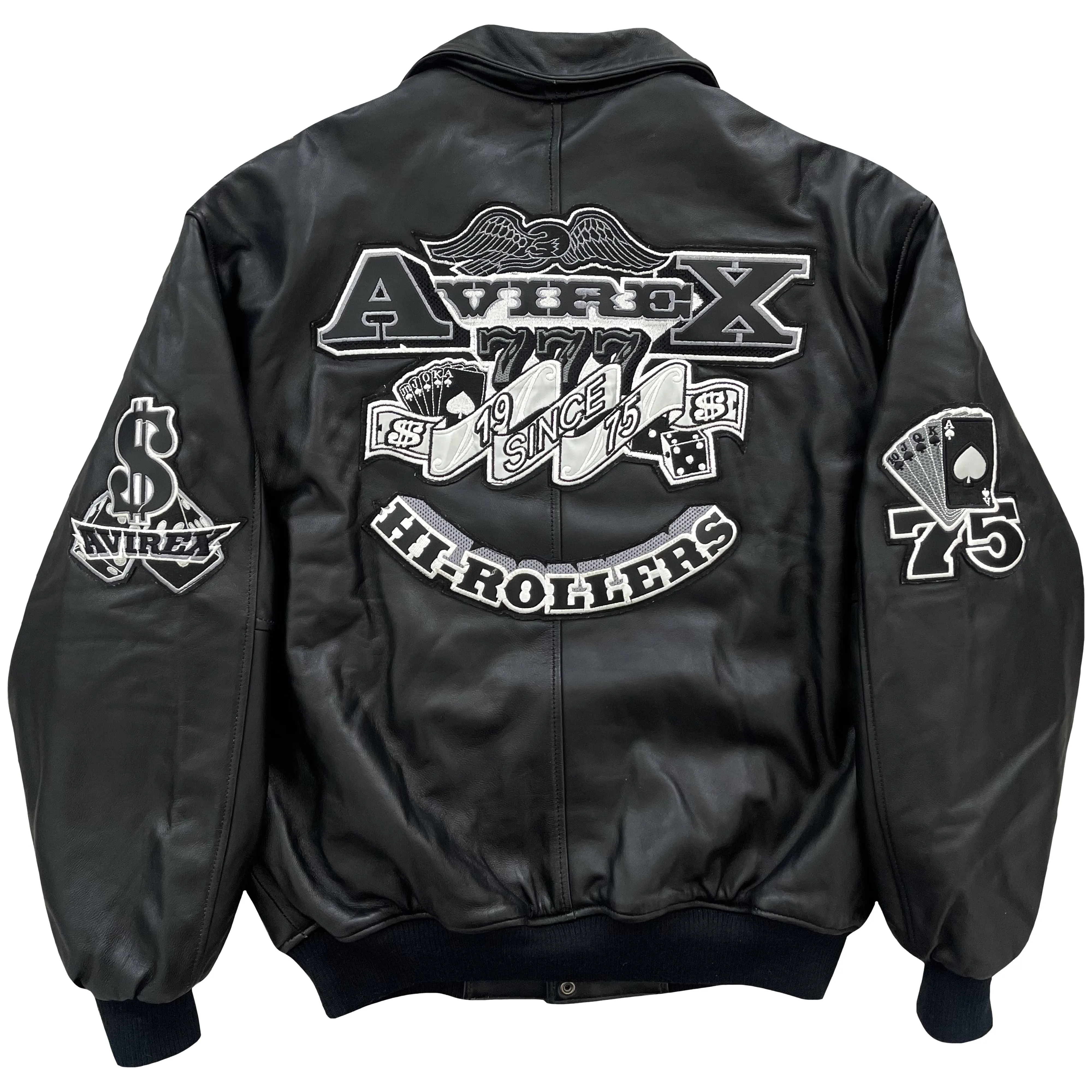 Vintage Avirex Leather Varsity Jacket