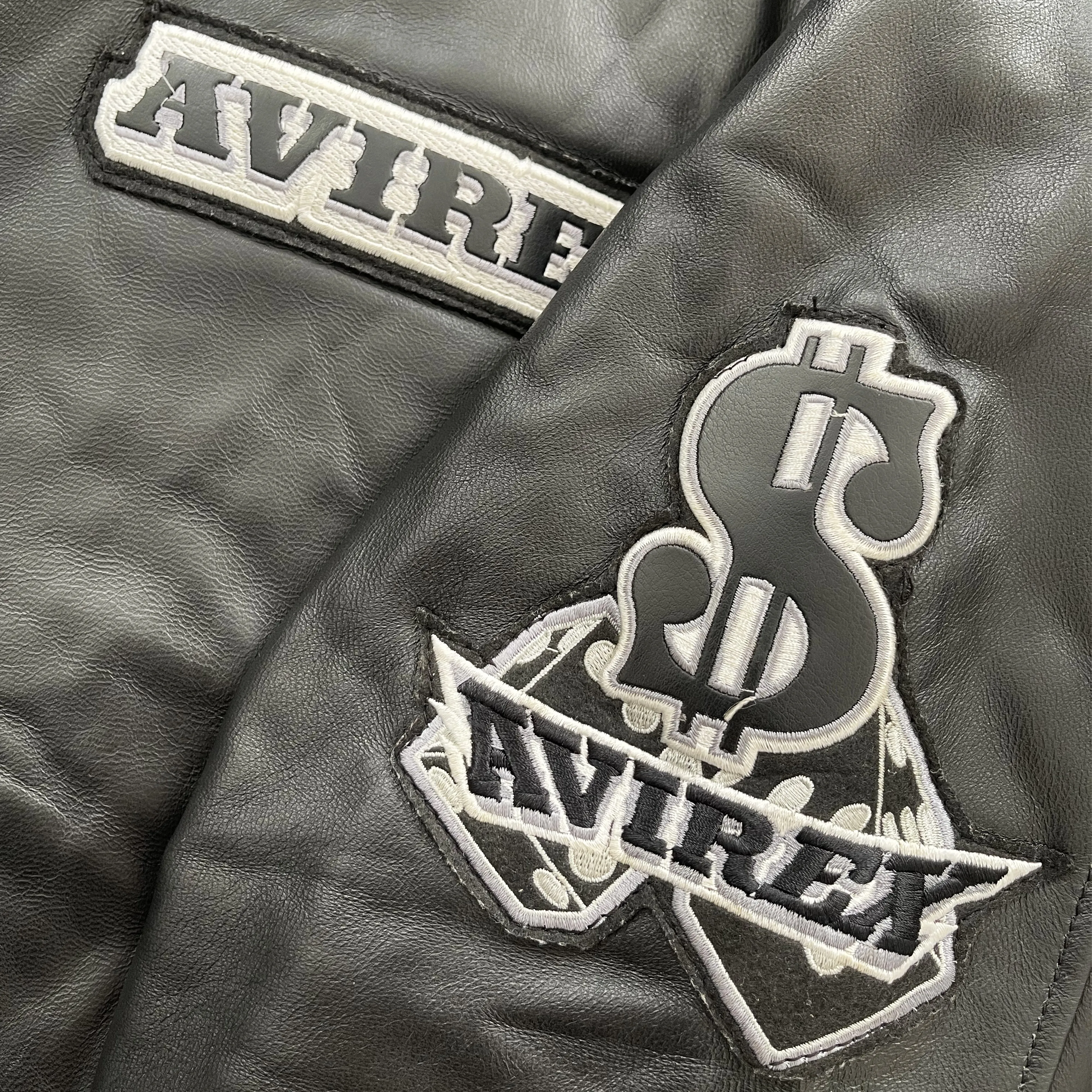 Vintage Avirex Leather Varsity Jacket