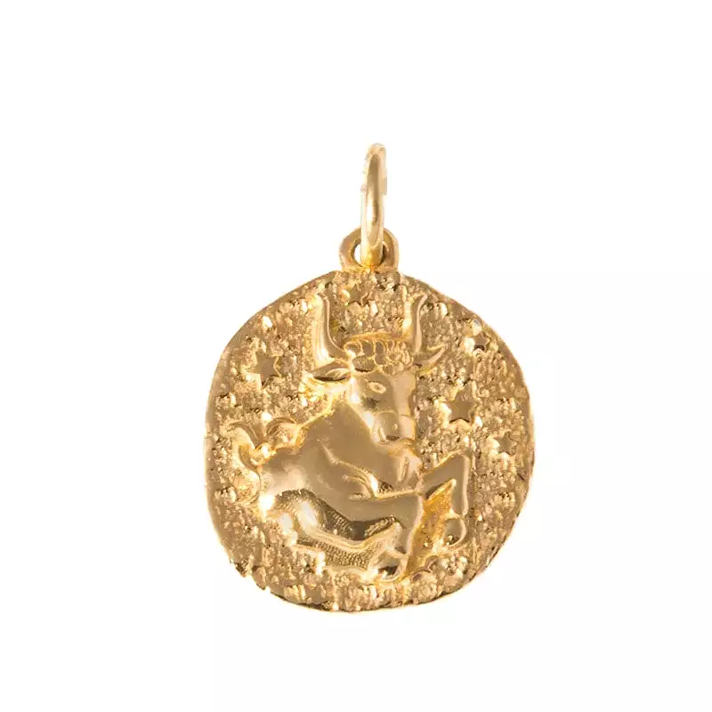 Zodiac Charm, Gold